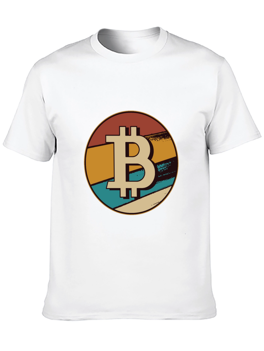 Bitcoin Retro T-Shirt - Crypto Currency Tee
