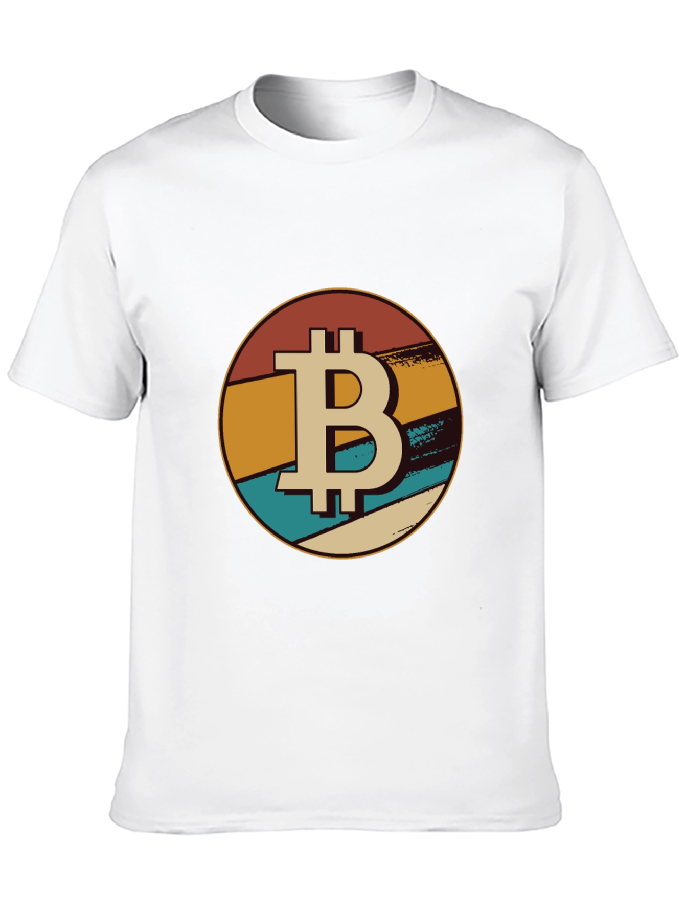 Bitcoin Retro T-Shirt - Crypto Currency Tee