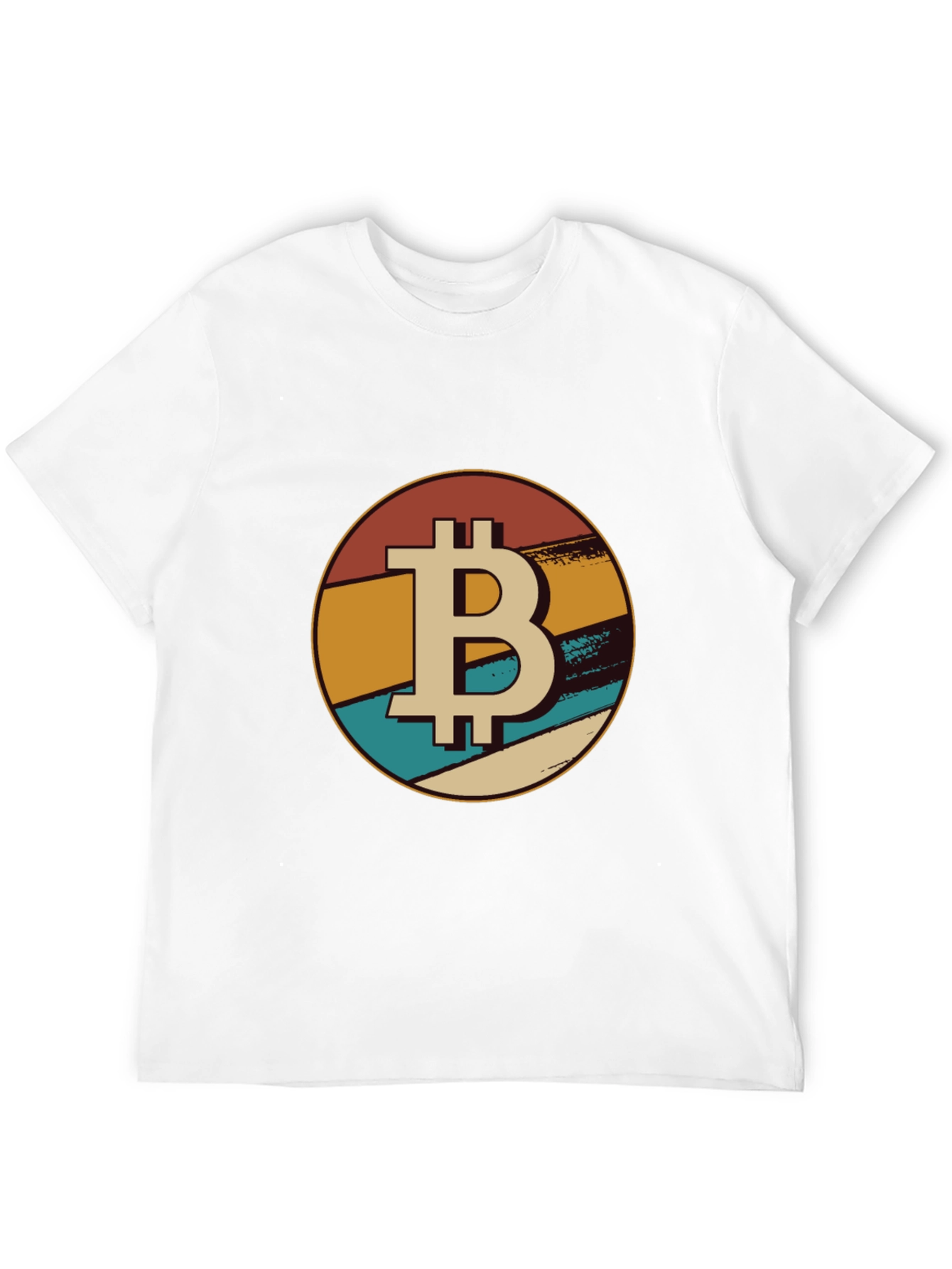 Bitcoin Retro T-Shirt - Crypto Currency Tee