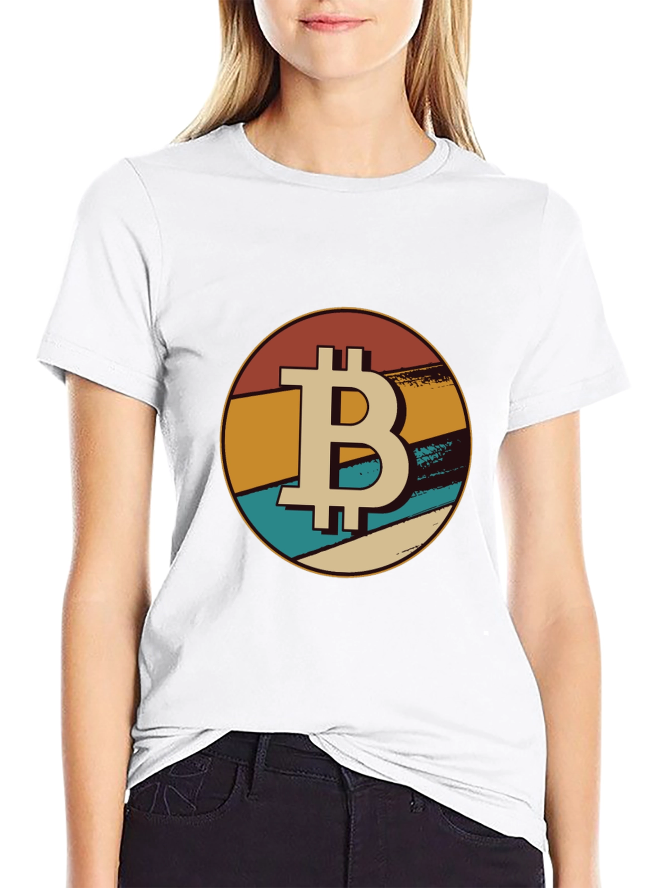Bitcoin Retro T-Shirt - Crypto Currency Tee