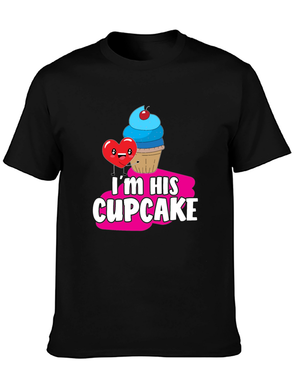 Im His Cupcake Graphic T-Shirt