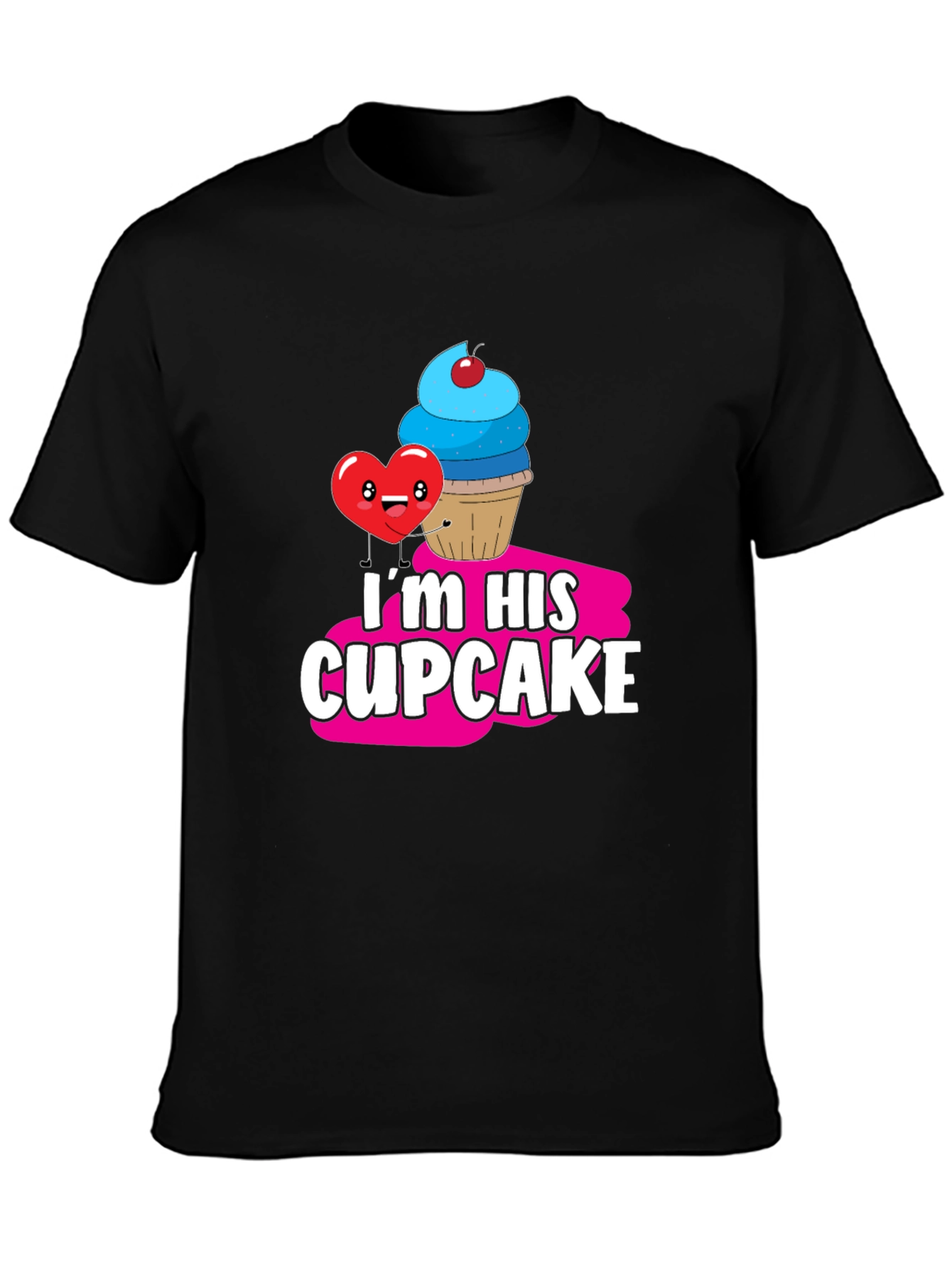 Im His Cupcake Graphic T-Shirt