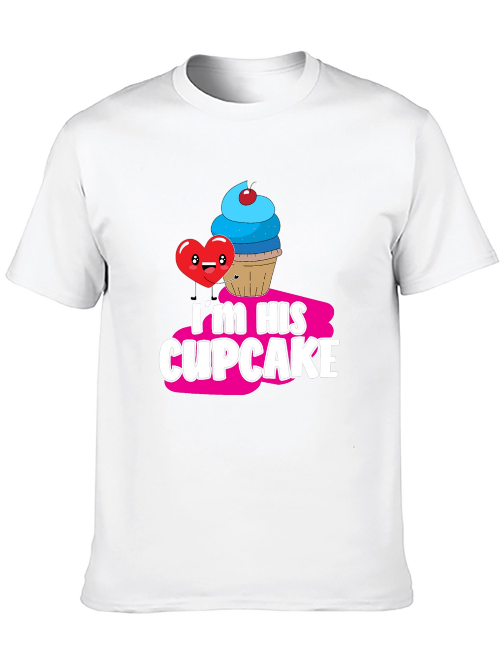 Im His Cupcake Graphic T-Shirt