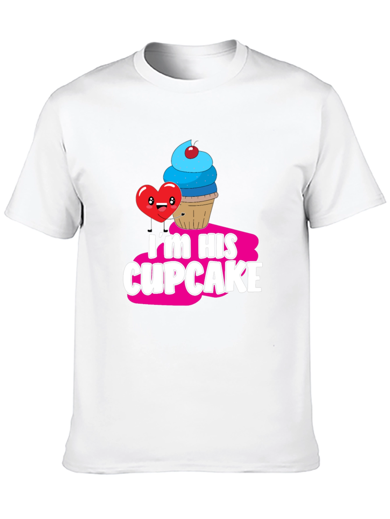 Im His Cupcake Graphic T-Shirt