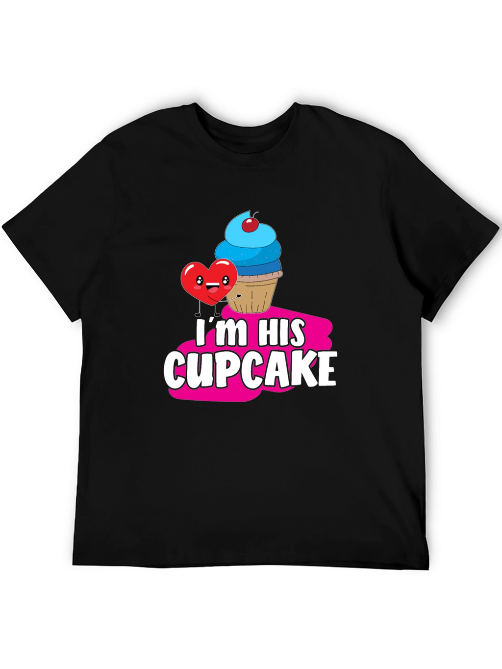 Im His Cupcake Graphic T-Shirt
