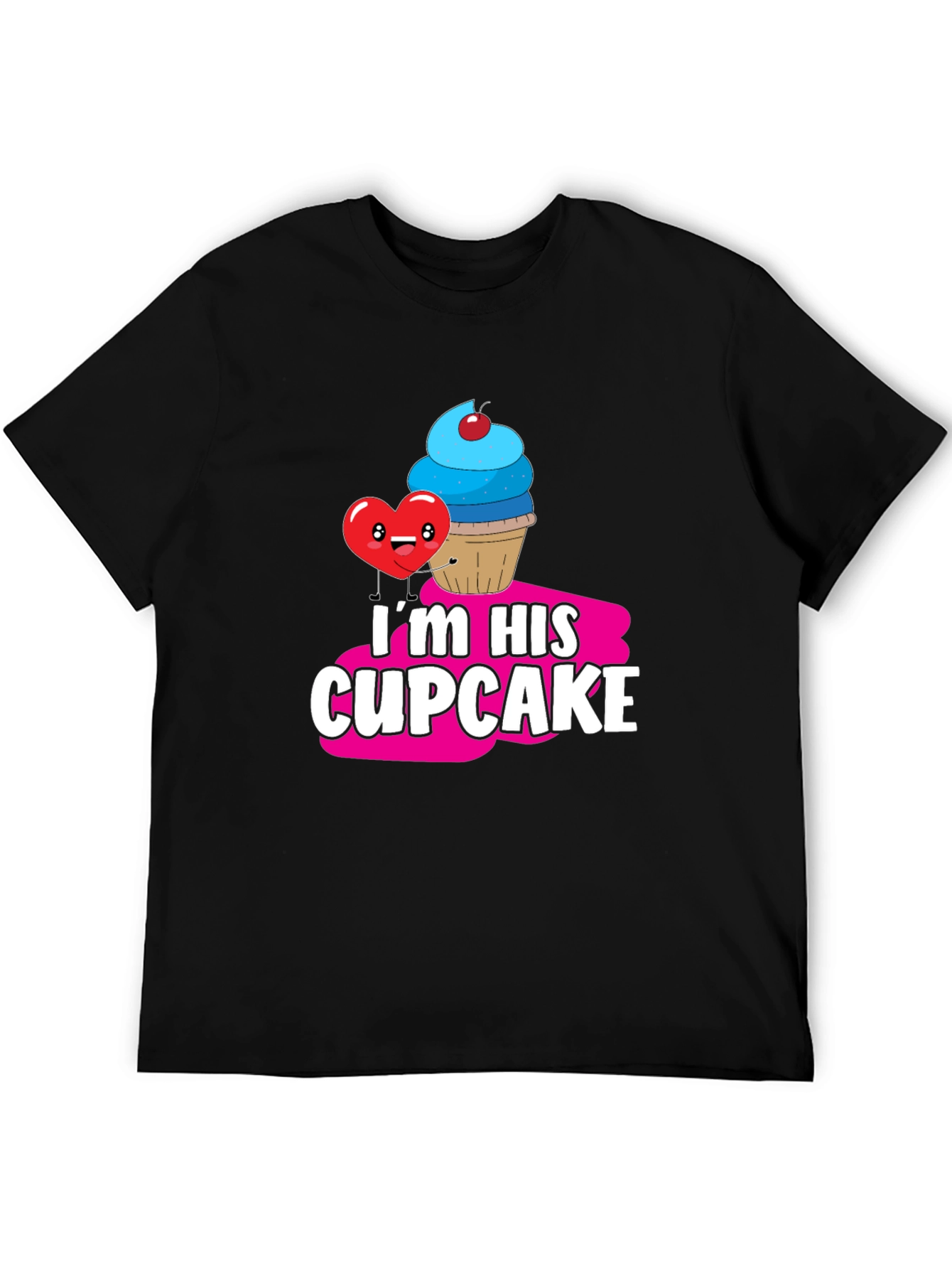 Im His Cupcake Graphic T-Shirt