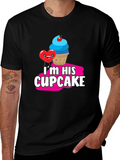 Im His Cupcake Graphic T-Shirt