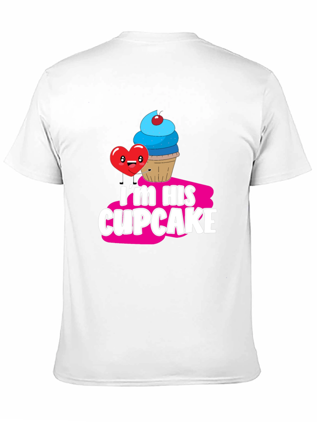 Im His Cupcake Graphic T-Shirt