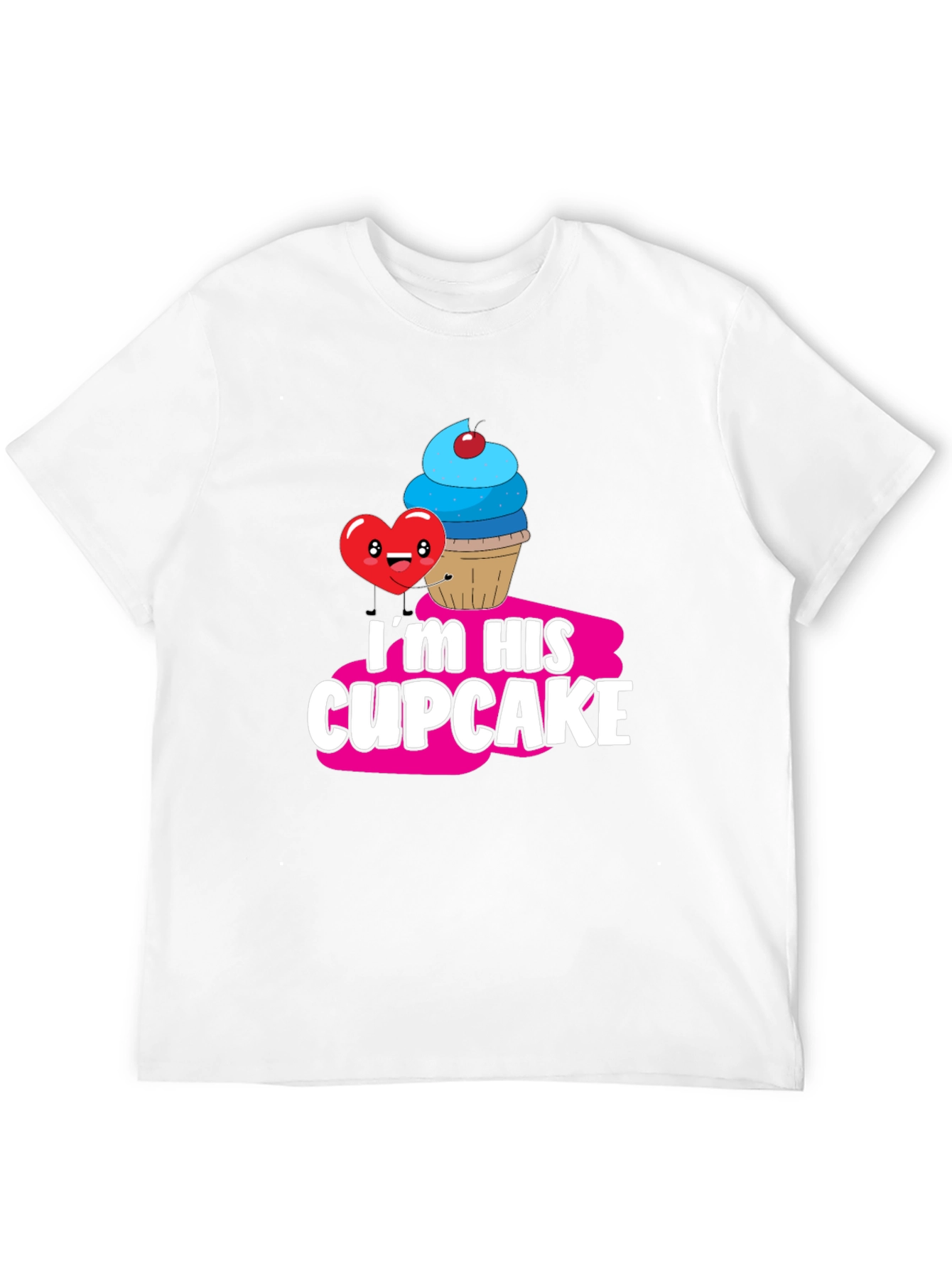 Im His Cupcake Graphic T-Shirt