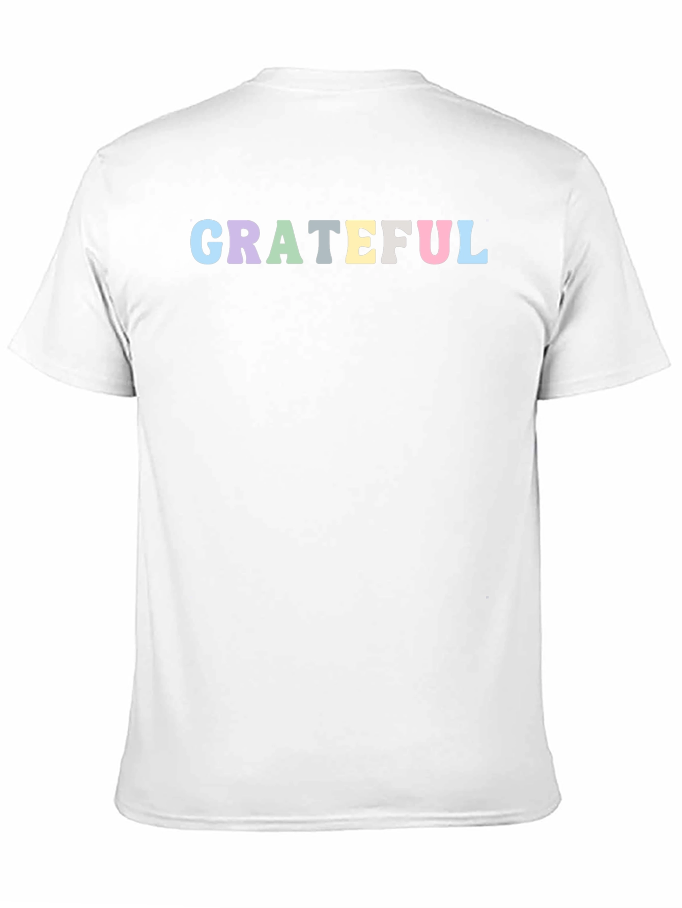 Grateful Graphic Tee - Trendy Short Sleeve Shirt
