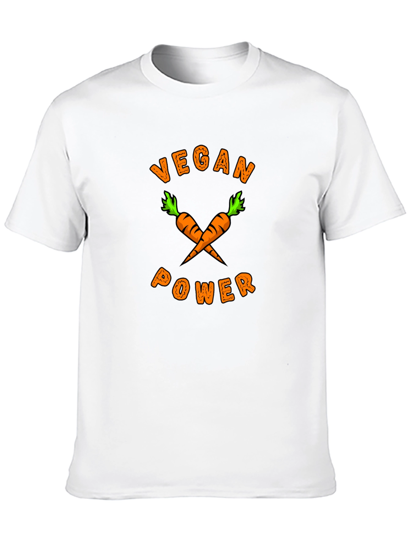Vegan Power Carrot Graphic Tee