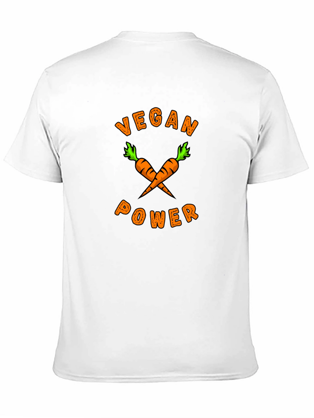Vegan Power Carrot Graphic Tee