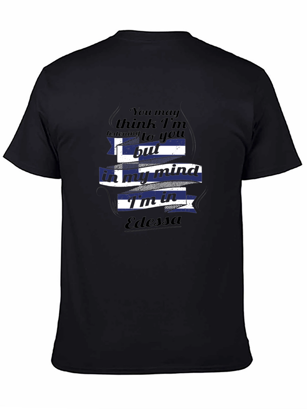 Edessa Mind T-Shirt - Cool Greece Graphic Tee