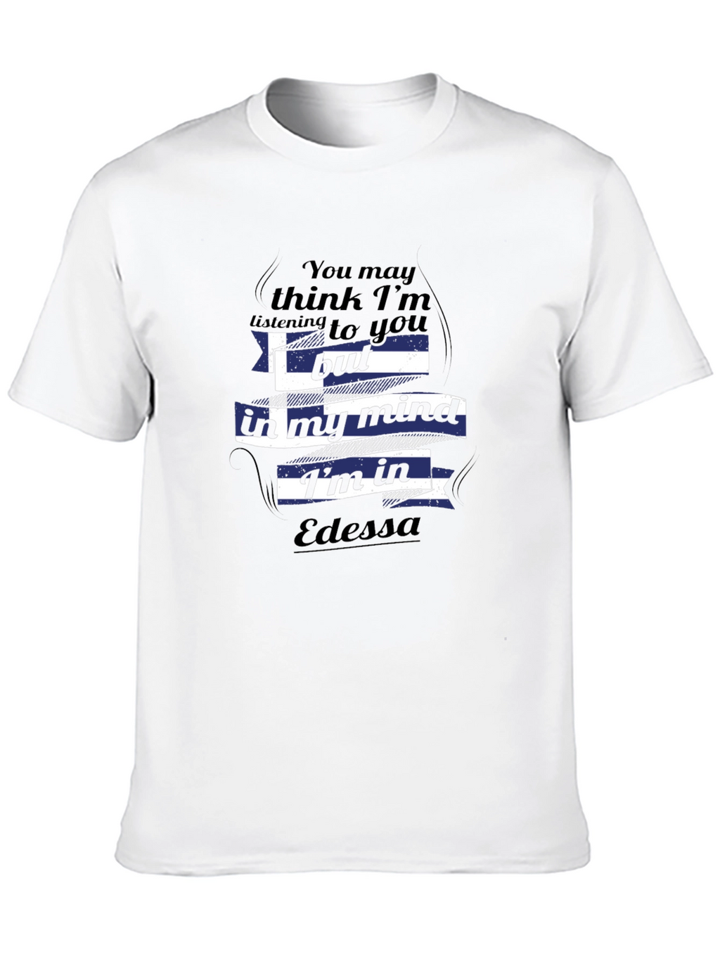Edessa Mind T-Shirt - Cool Greece Graphic Tee