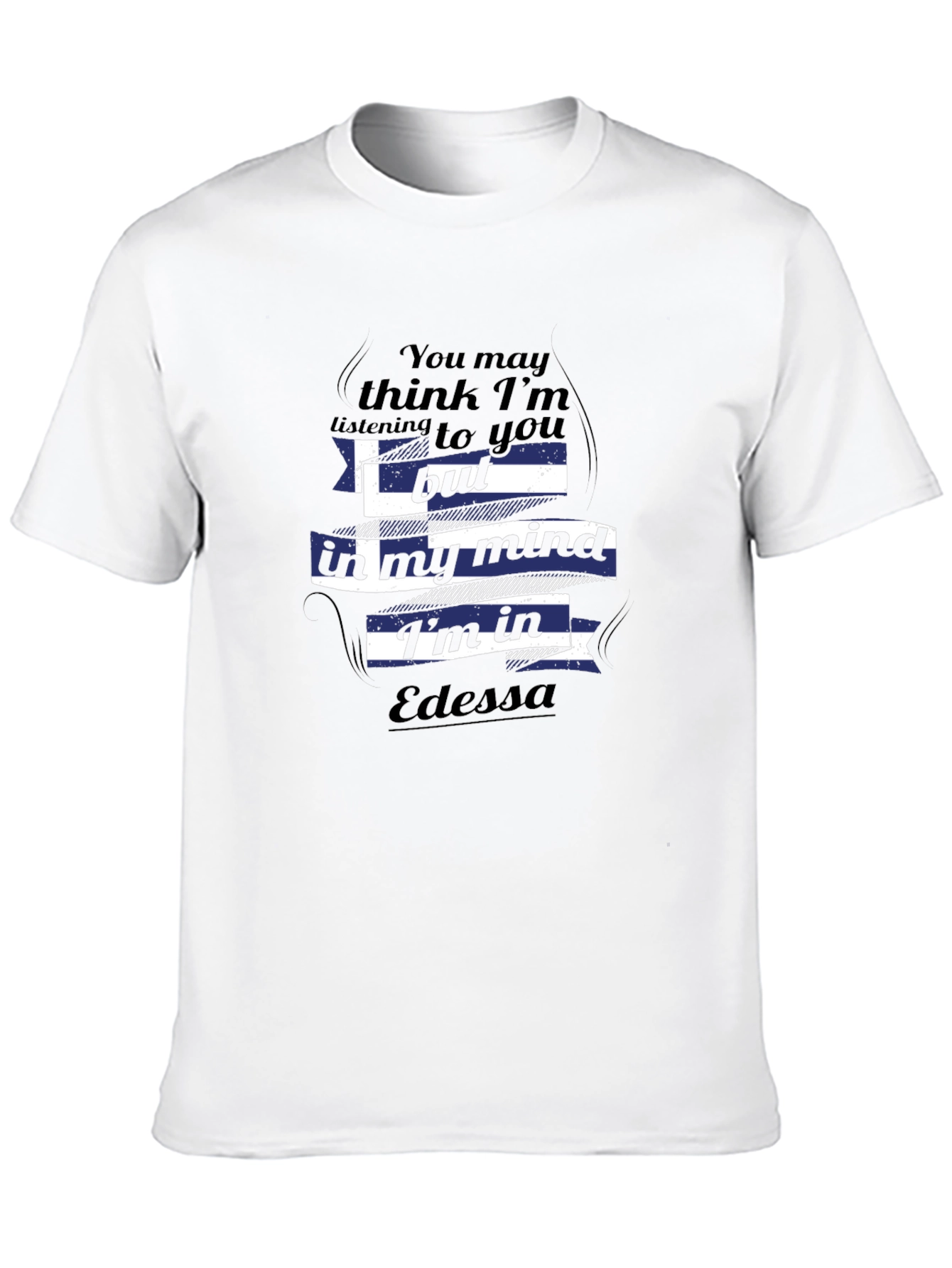 Edessa Mind T-Shirt - Cool Greece Graphic Tee