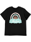 Thirteen Rainbow Graphic T-Shirt - Birthday Tee