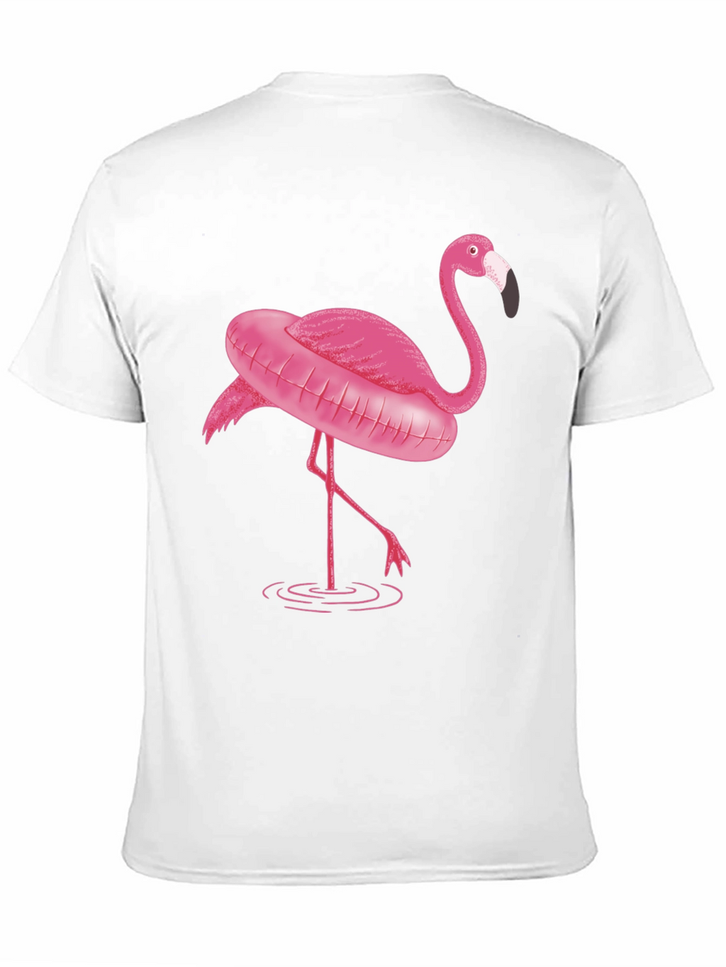 Flamingo T-Shirt - Black Graphic Tee
