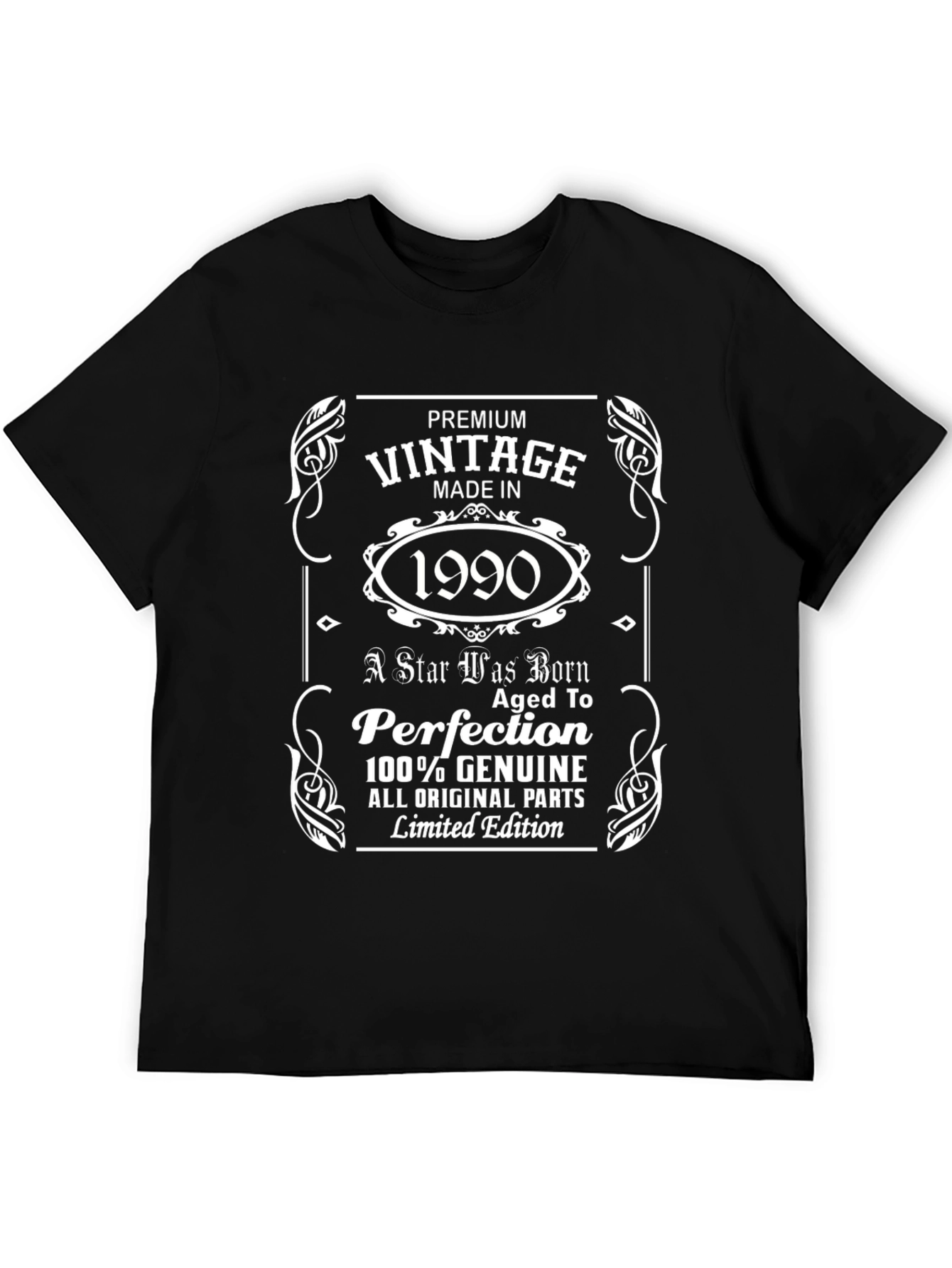 Vintage 1990 T-Shirt: Limited Edition Birthday Gift