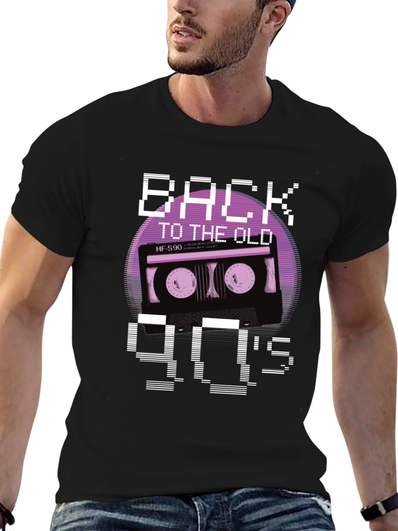 Back to the Old 90s Cassette Tape T-Shirt