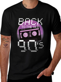 Back to the Old 90s Cassette Tape T-Shirt