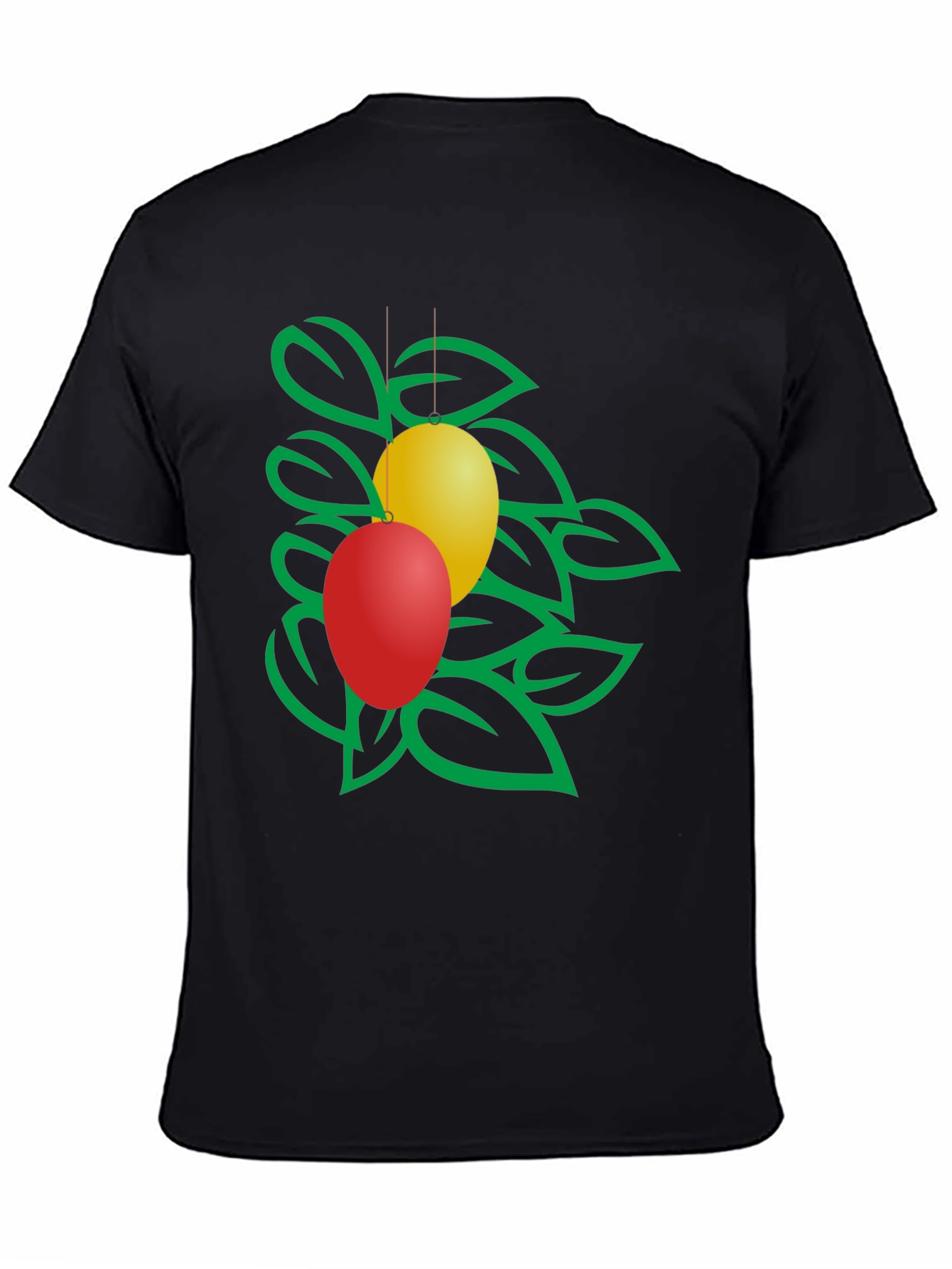 Festive Easter Egg & Greenery Graphic Tee