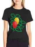 Festive Easter Egg & Greenery Graphic Tee