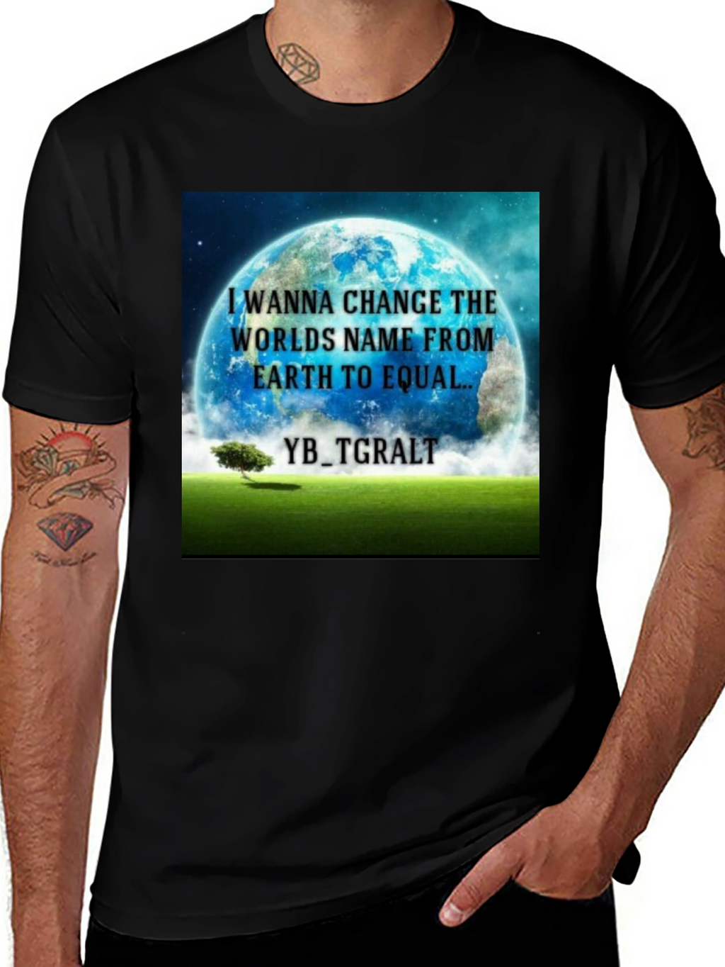 Equality Earth Graphic Tee