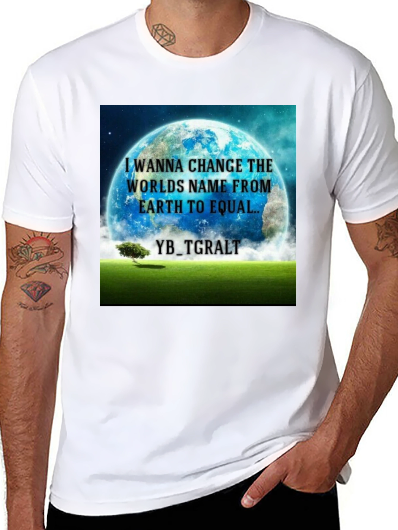 Equality Earth Graphic Tee