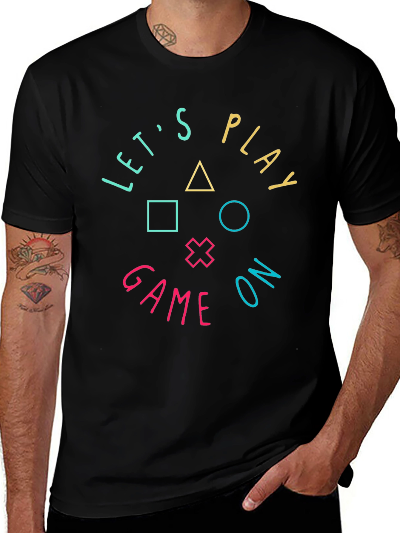 Lets Play Game On T-Shirt