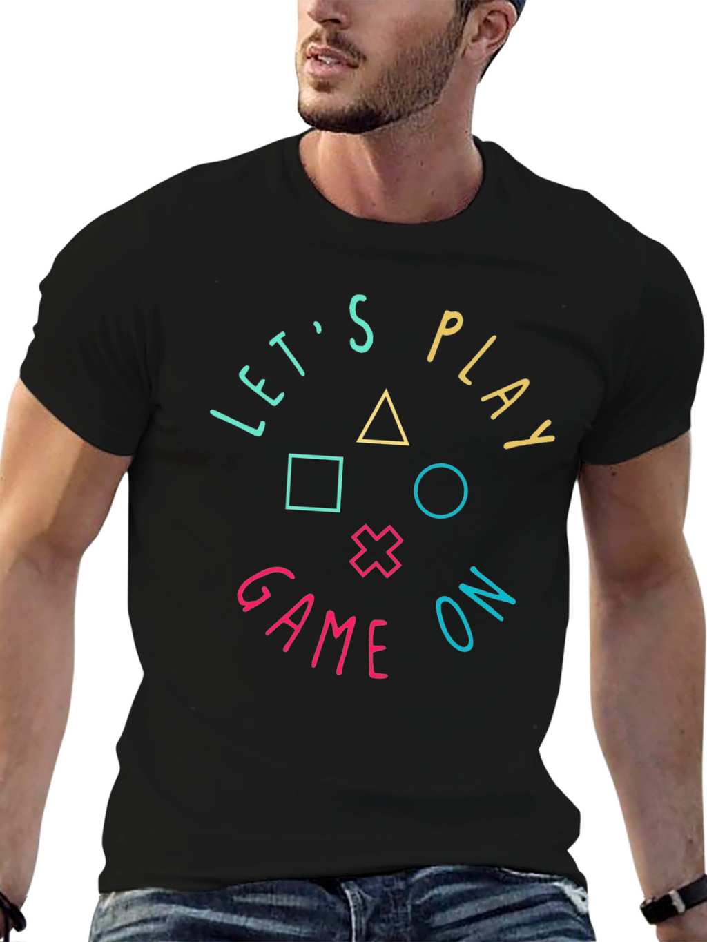 Lets Play Game On T-Shirt
