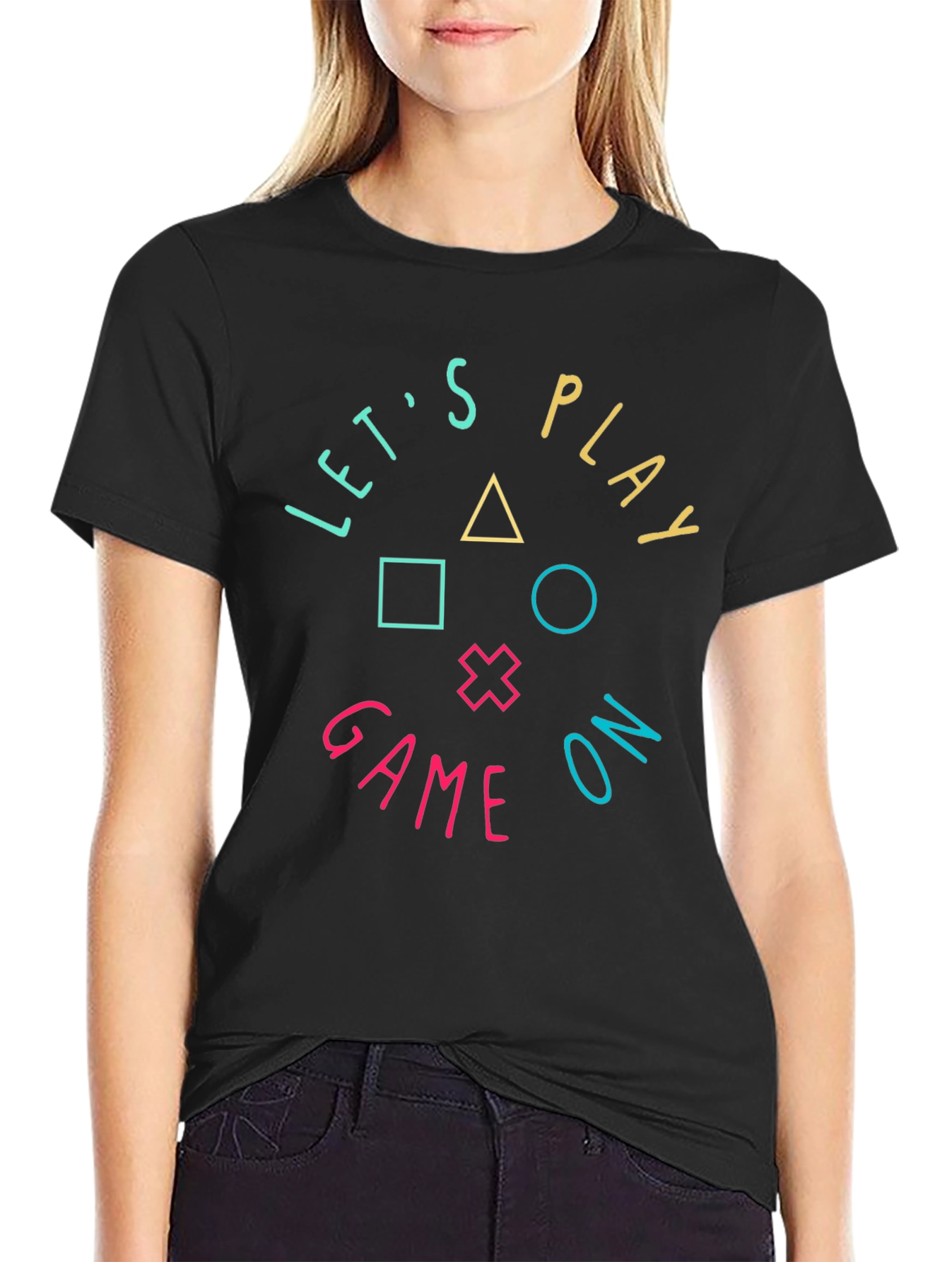 Lets Play Game On T-Shirt