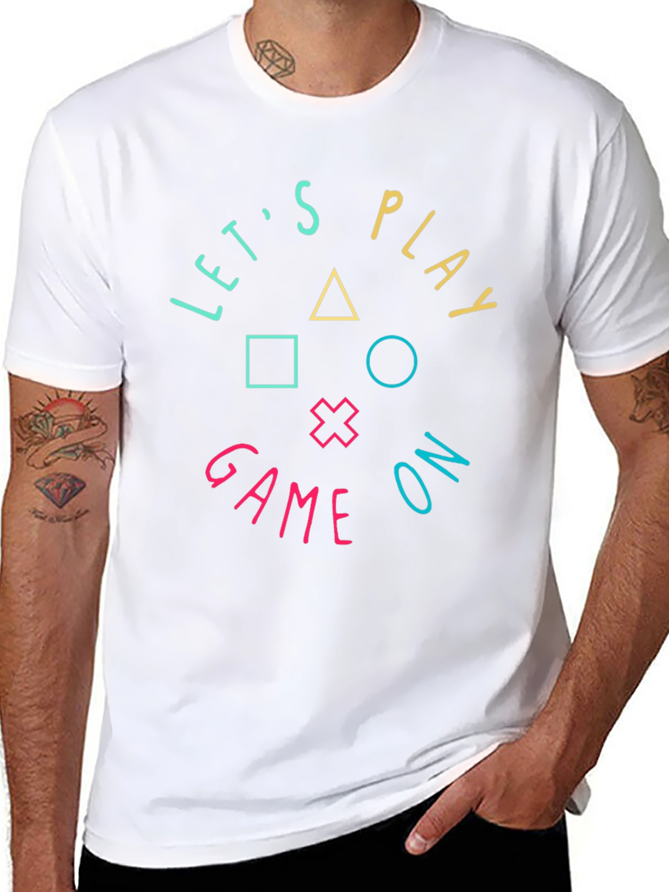 Lets Play Game On T-Shirt