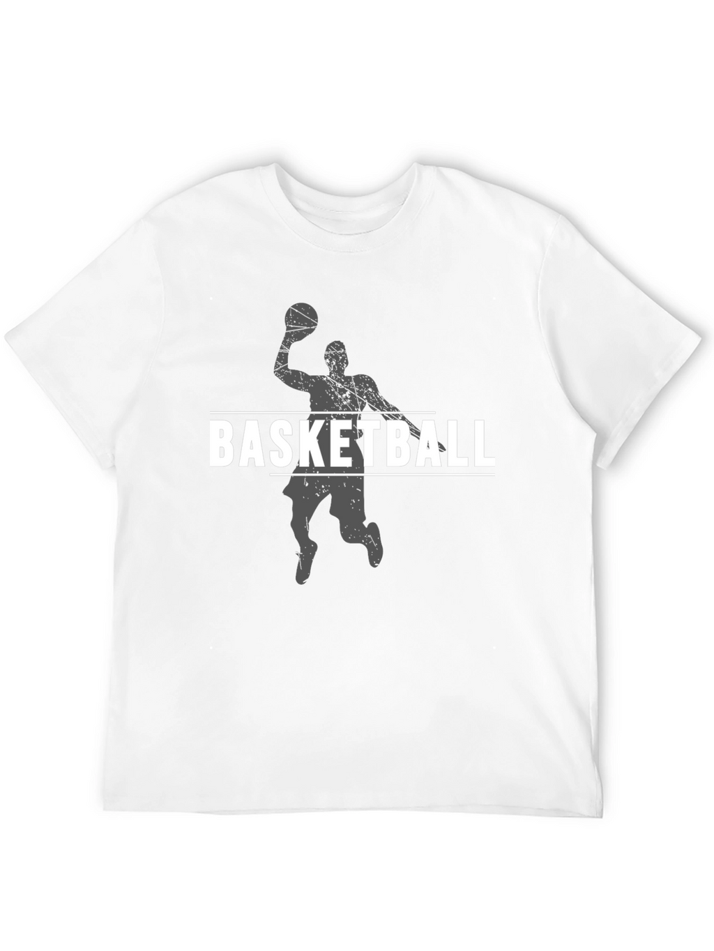 Basketball Graphic T-Shirt Sporty Style