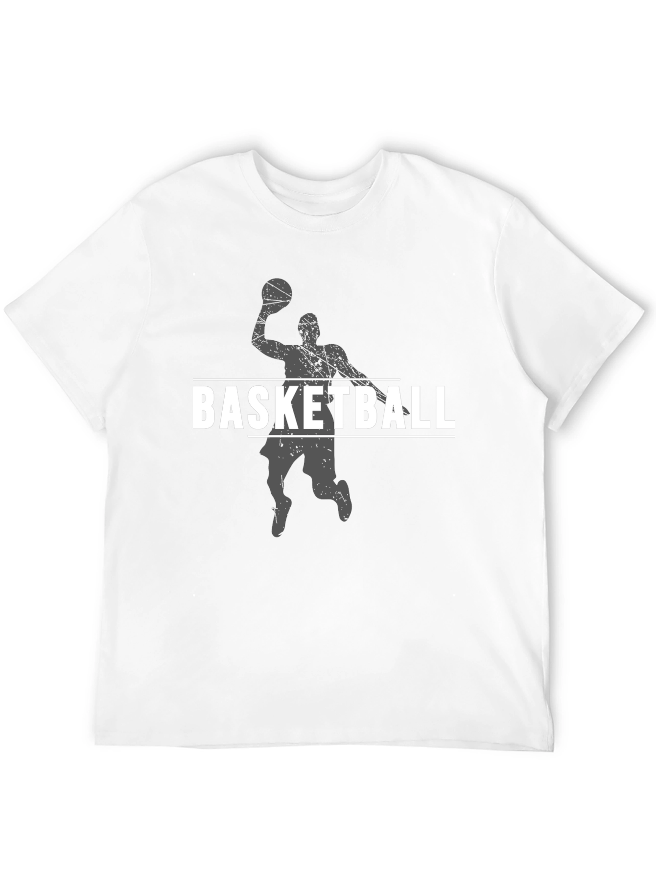 Basketball Graphic T-Shirt Sporty Style