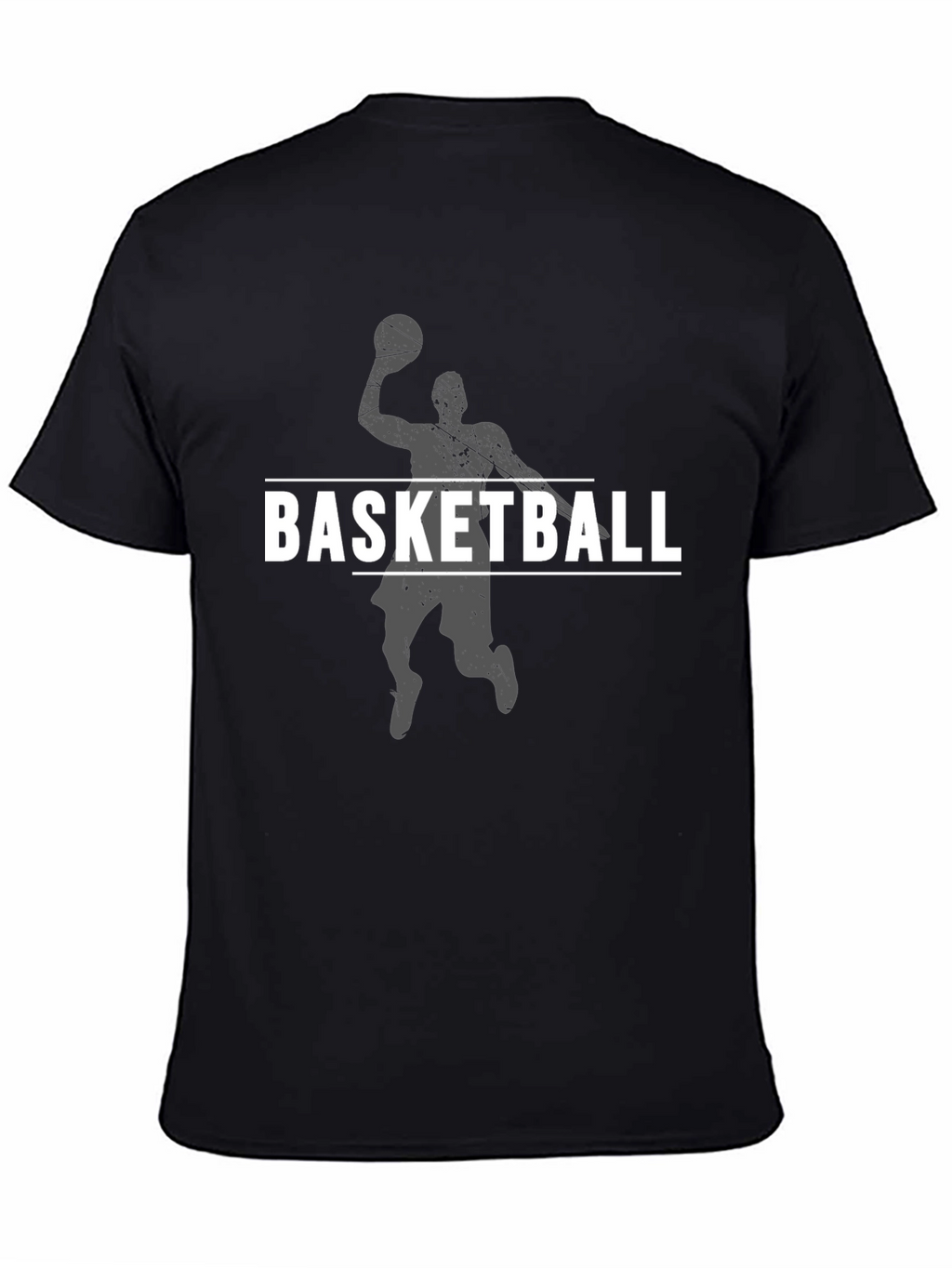 Basketball Graphic T-Shirt Sporty Style