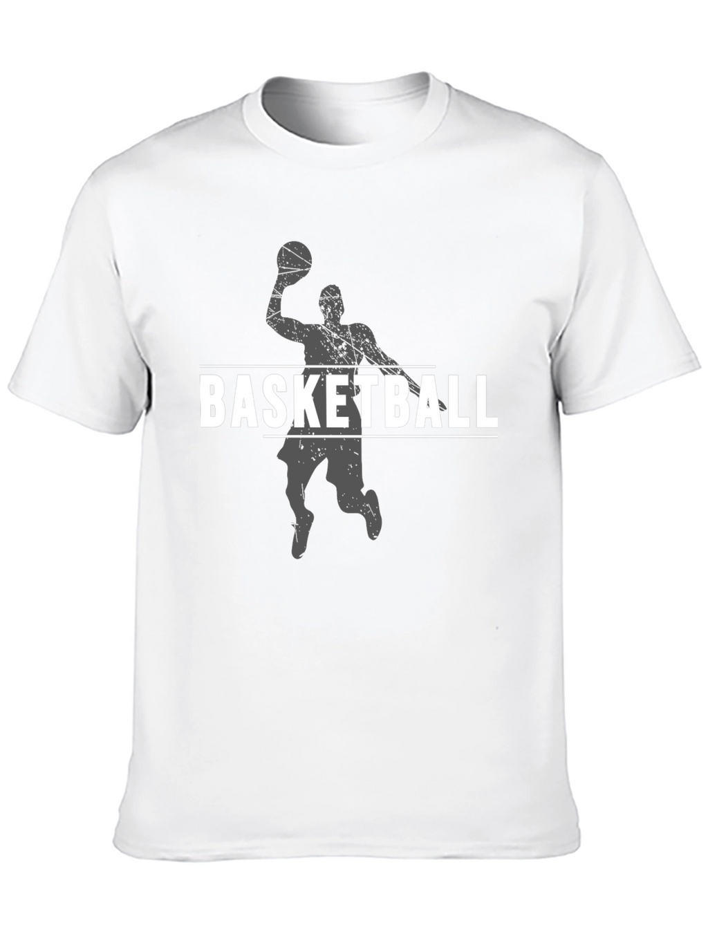 Basketball Graphic T-Shirt Sporty Style