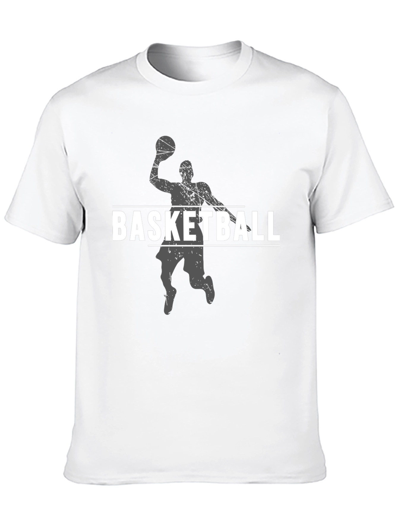 Basketball Graphic T-Shirt Sporty Style