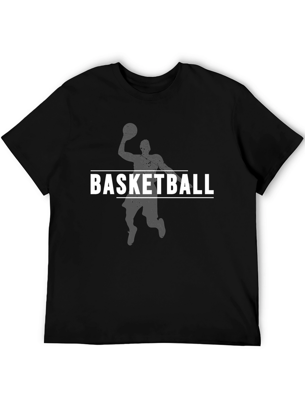 Basketball Graphic T-Shirt Sporty Style