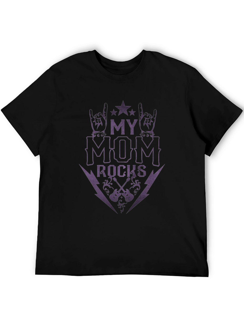My Mom Rocks Graphic T-Shirt