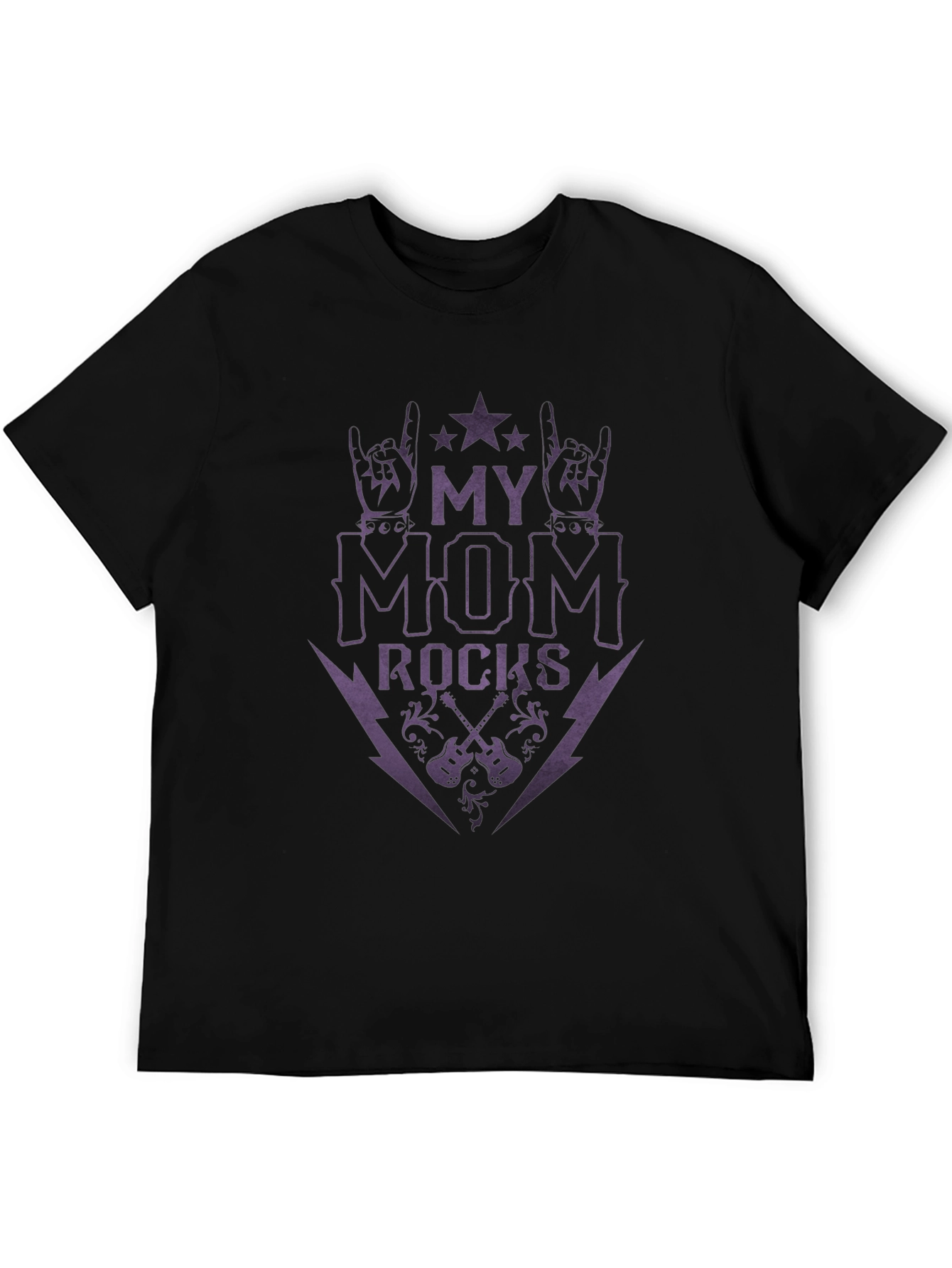 My Mom Rocks Graphic T-Shirt