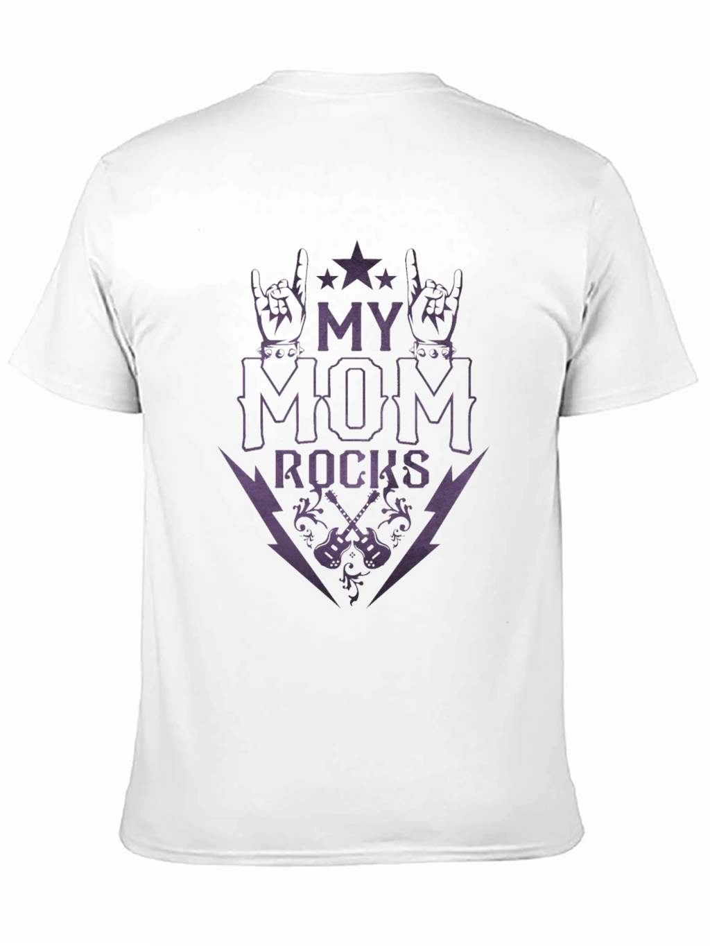 My Mom Rocks Graphic T-Shirt