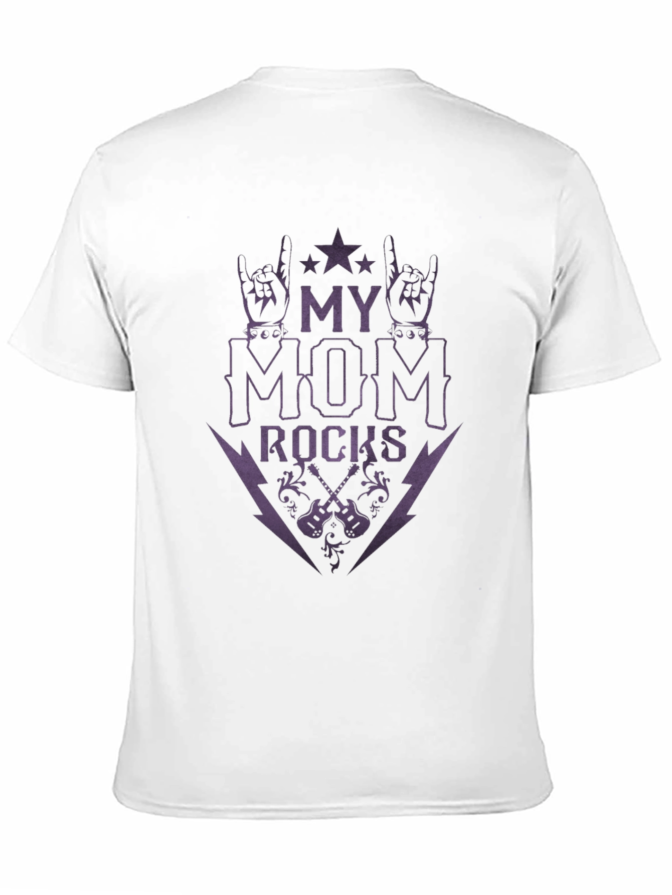 My Mom Rocks Graphic T-Shirt