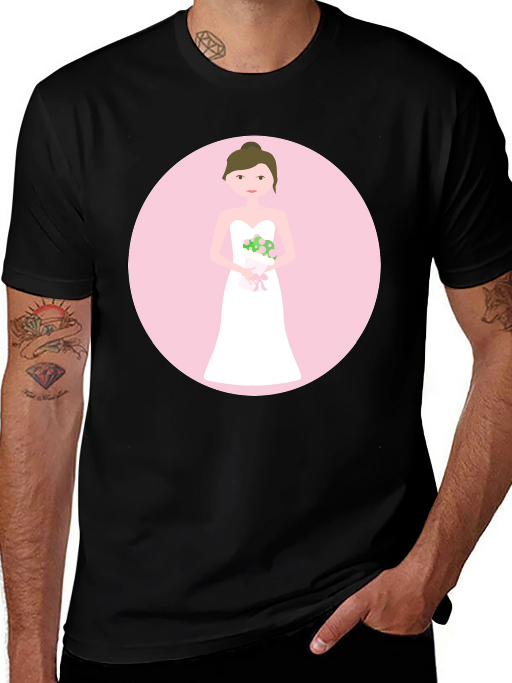 Bride Graphic T-Shirt - Wedding Day Apparel