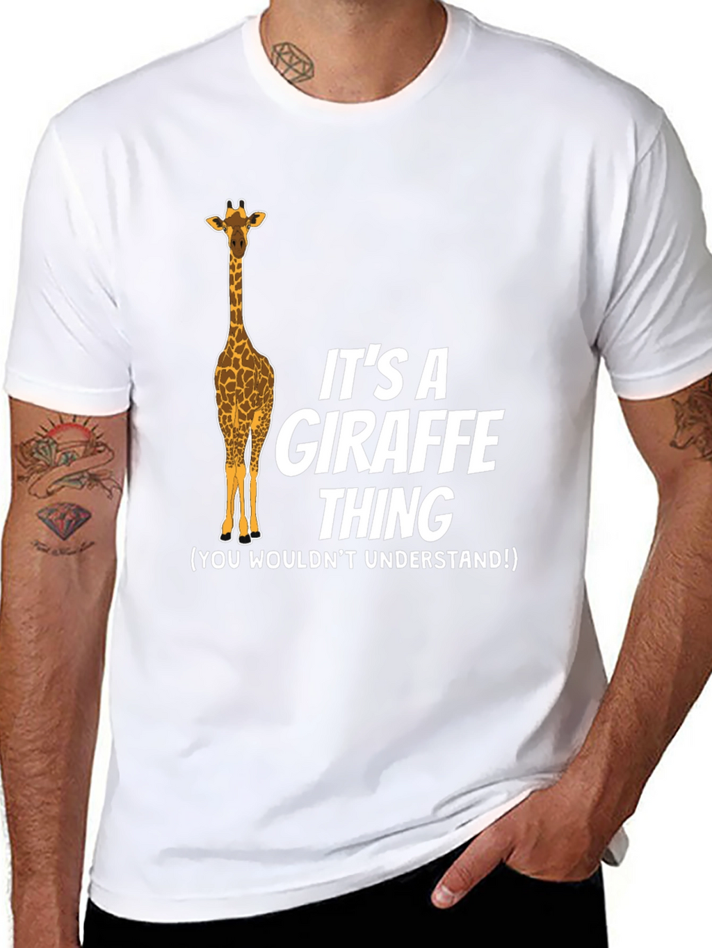 Its a Giraffe Thing Graphic T-Shirt
