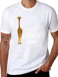 Its a Giraffe Thing Graphic T-Shirt