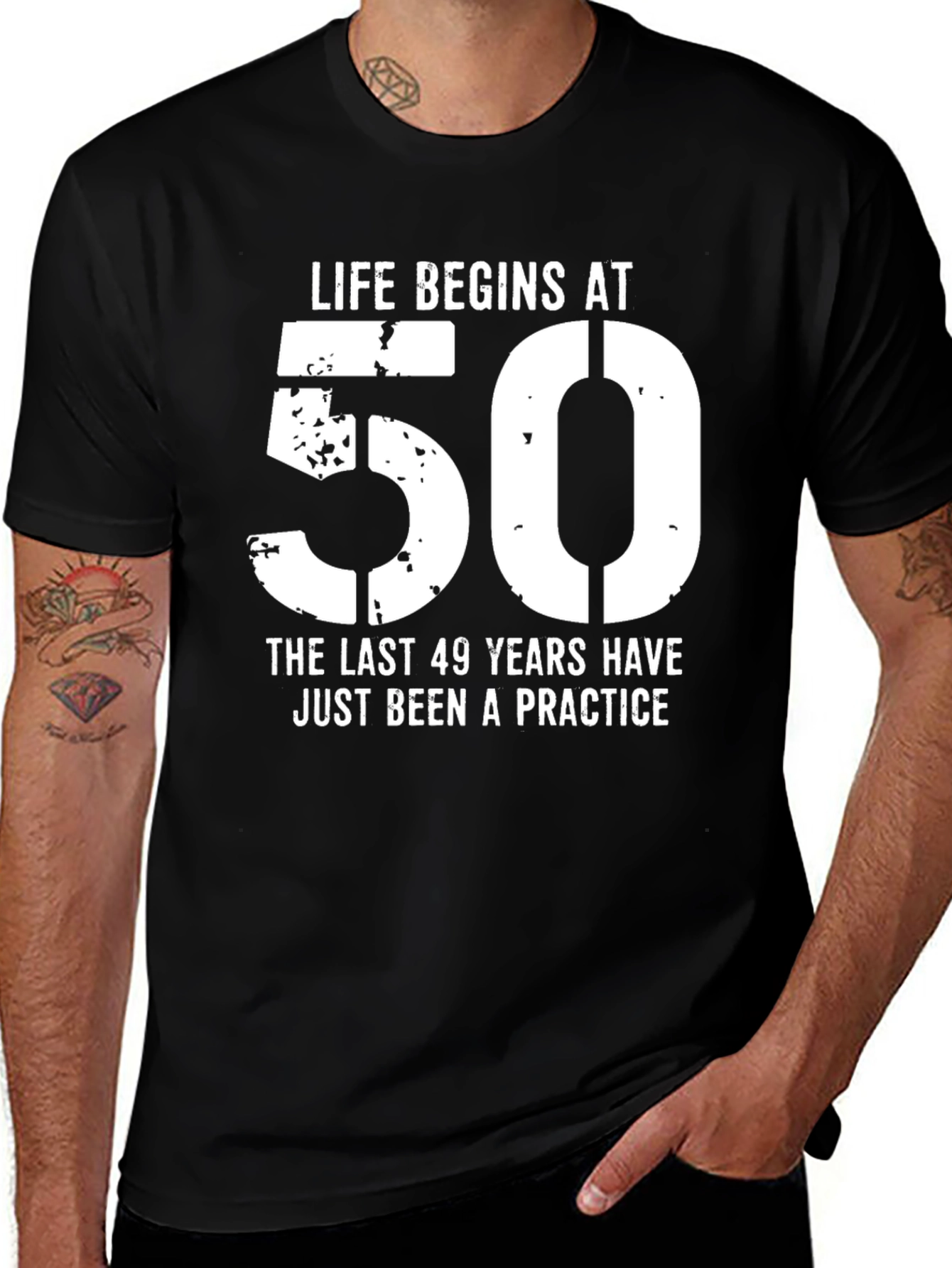 Life Begins at 50 T-Shirt