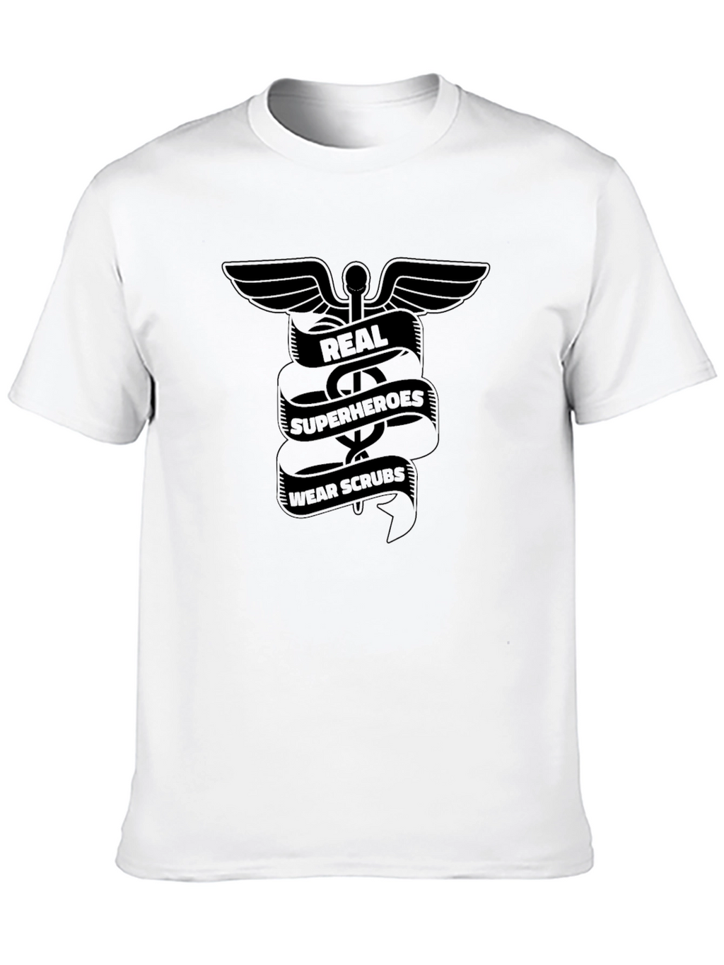 Real Superheroes Wear Scrubs T-Shirt