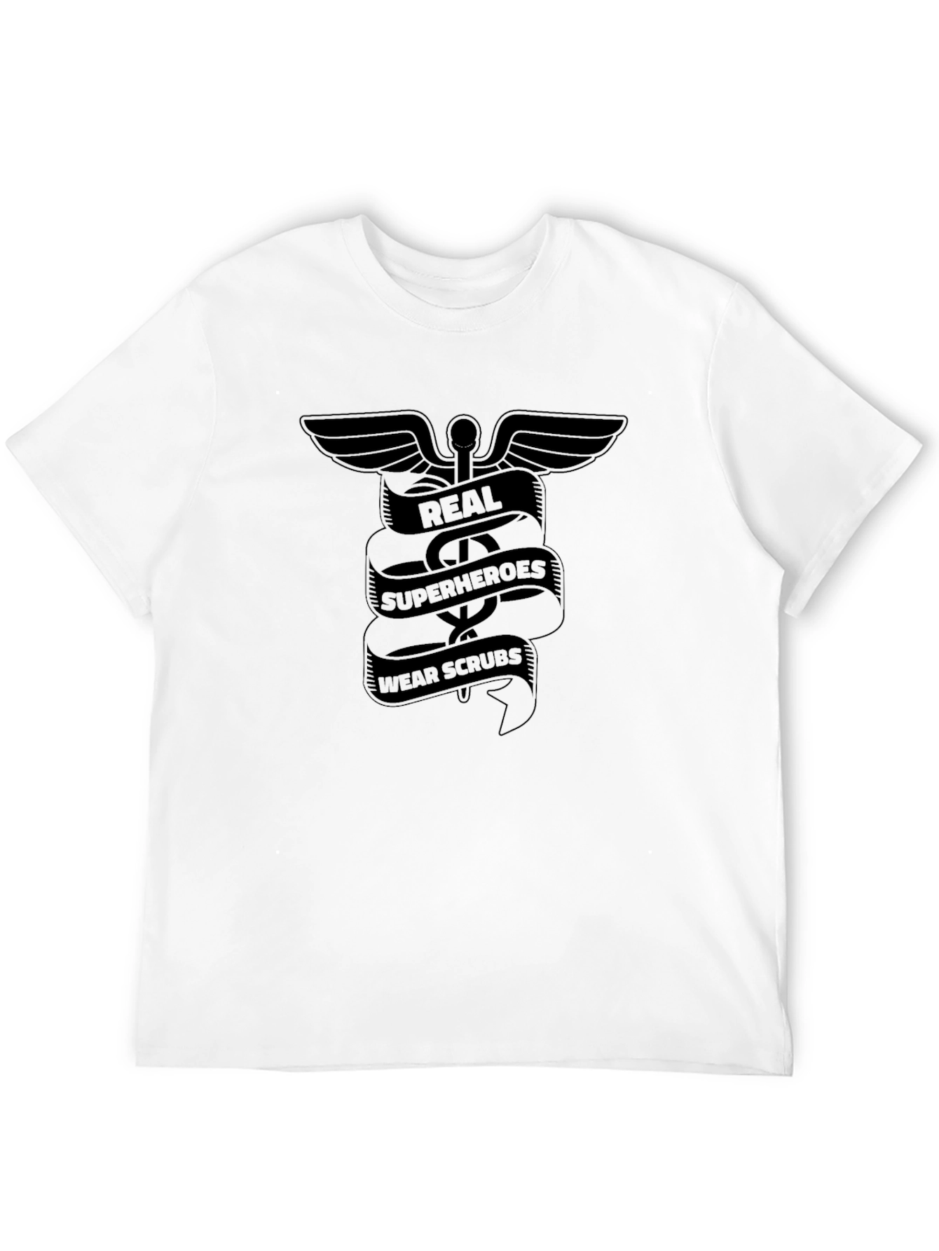 Real Superheroes Wear Scrubs T-Shirt