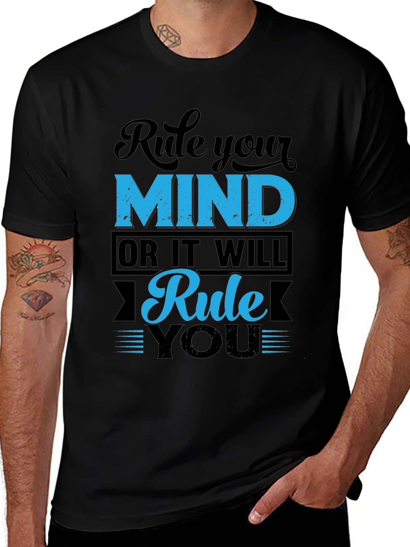 Rule Your Mind T-Shirt - Motivational Graphic Tee