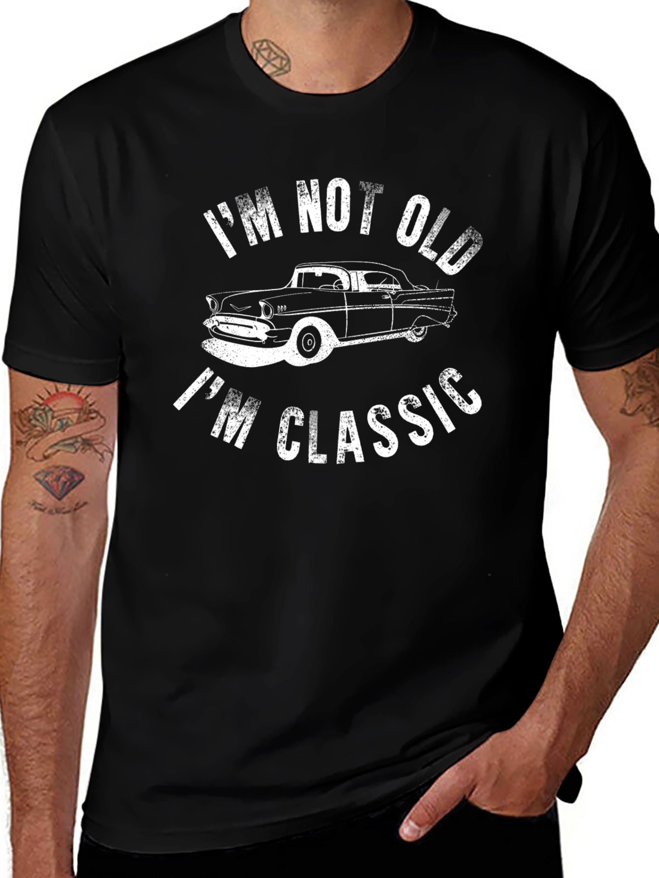 Im Not Old Im Classic Car Graphic T-Shirt